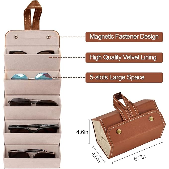 Roll-Up Sunglass Holder – Store Smart