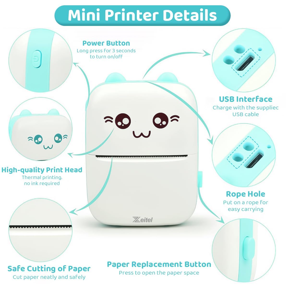 Mini Bluetooth Printer